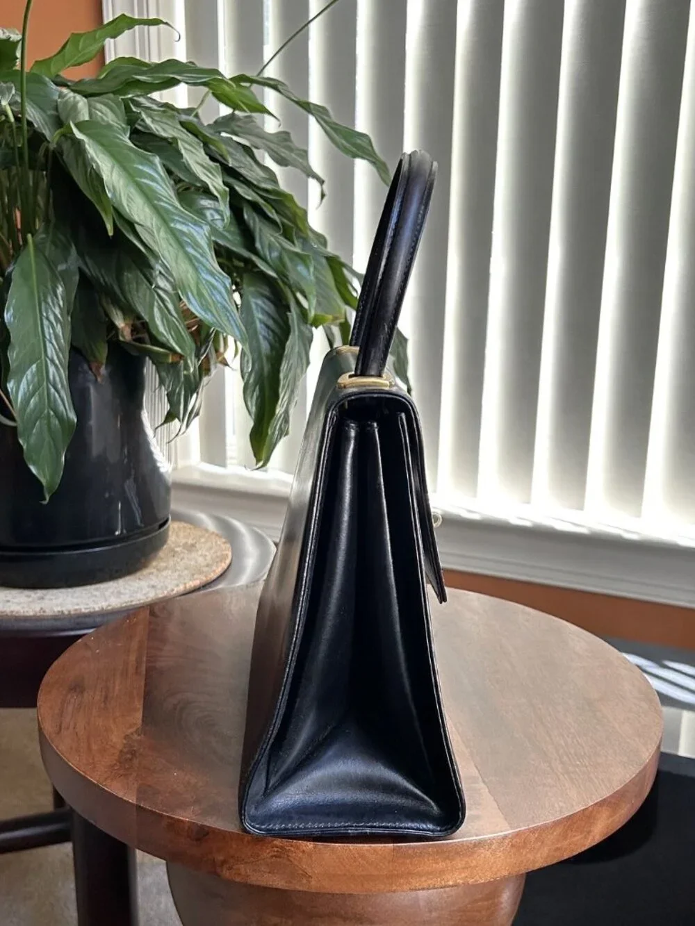 Bally leather top